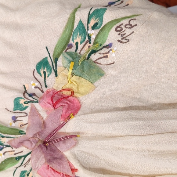 Hand Painted Skirt - Picture 5 of 9